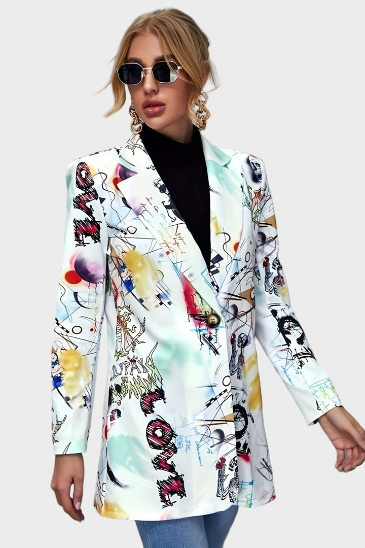 Avery - Stylový Graffiti Blazer